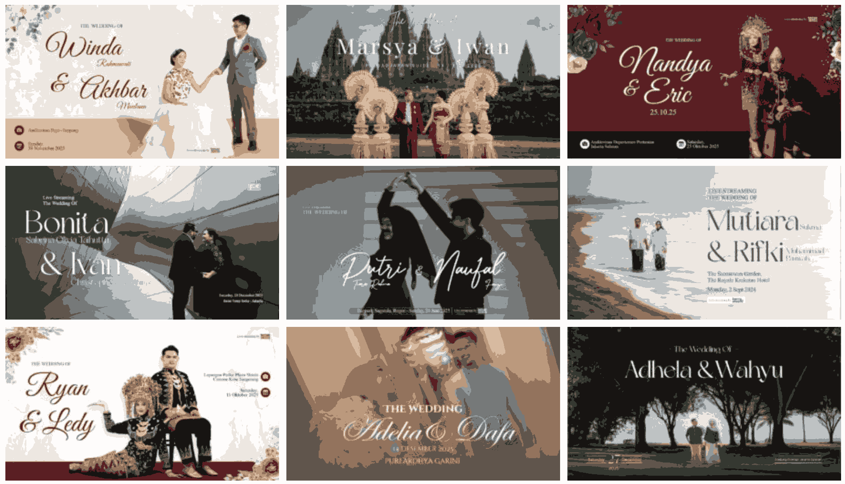 Portofolio Thumbnail YouTube & Frame Live Streaming – Teman Kreatif
